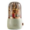 Transparent 360° Rotating Brushes Holder Large Capacity Makeup Brush Storage Tube  Storage Tube