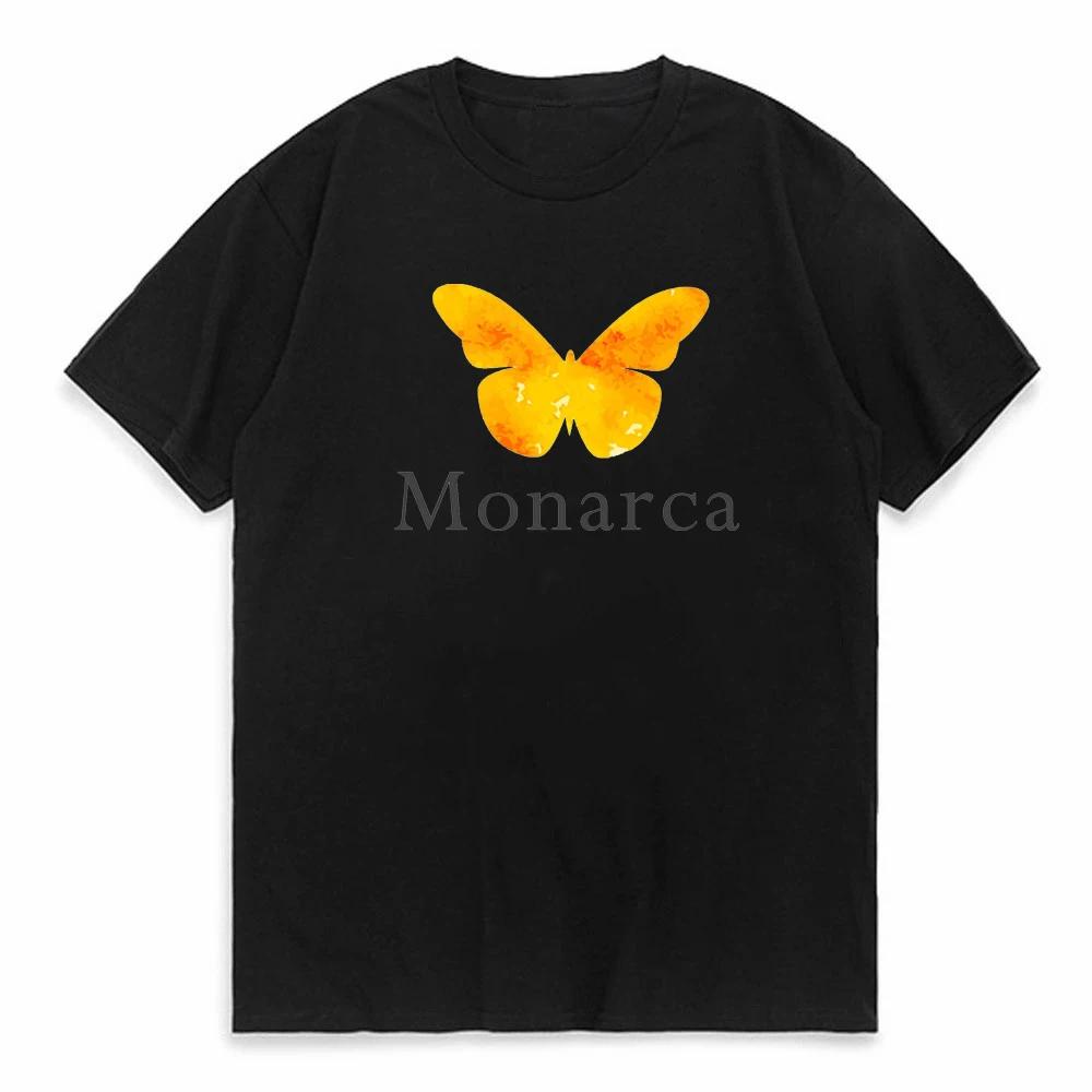 Eladio Carrion Sauce Boyz Monarca Aesthetic Unisexga TShirts Fashion 100 Cotton Soft Anime TeeShirt Cute Comic Unisexunisex T Shirt