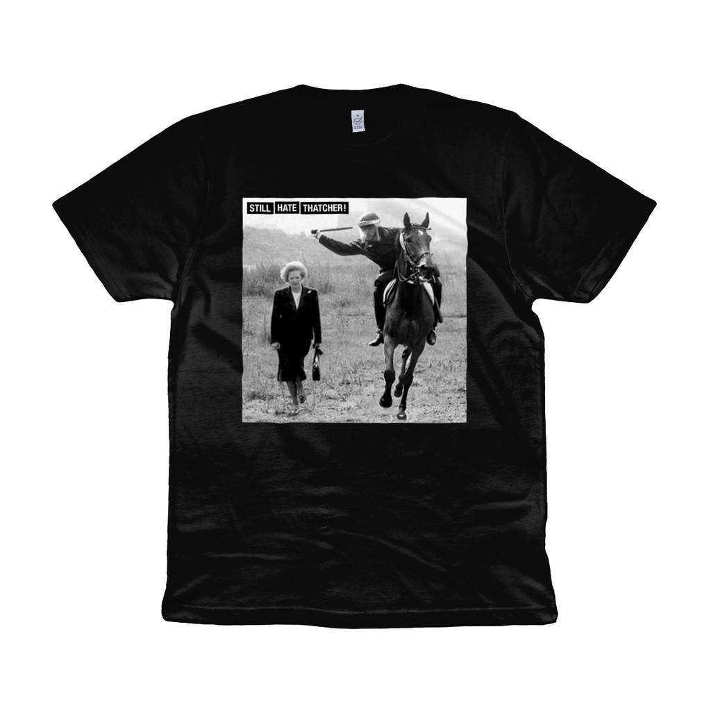 Still Hate Thatcher! - Organic T Shirt Mens Womens Tees Top - Miner s Strike - Morrissey L
