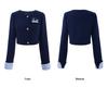 Luos Academy Japanese Sweet JK Uniform Two-Piece Dress & Jacket Set