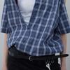 KEY CHARM LEATHER BELT (BLACK)