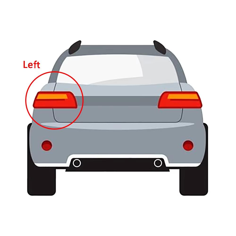 Outside Tail Lamp Cover Taillight Shell Rear Light Housing Replace Plexiglass Lamlpshade Lampcover For Seat Leon 1PCS Left