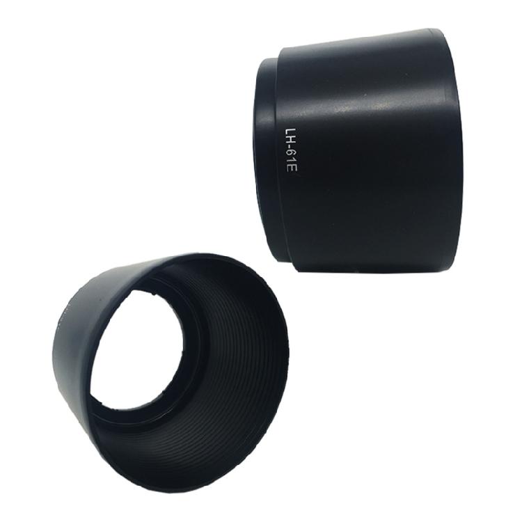 Camera Lens Hood Shade LH-61E Lens Cover for DIGITAL 75-300mm f/4.8-6.7 Lens 58mm Diameter Easy Accessible