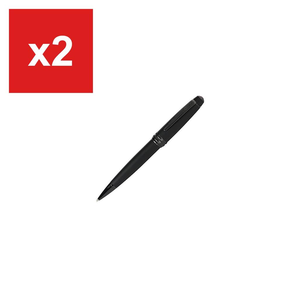 Cross Bailey Oil-based Ballpoint Pen, Matte Black Lacquer (NAT0452-19)