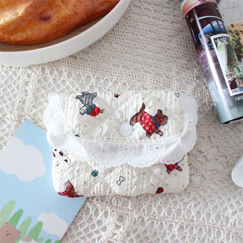 New Quilted Embossed Coins Wallet Cute Small Wallet Coin Purse Hasp Card Bag Earphones Organizer Bus Card Holder Kids Cute Purse