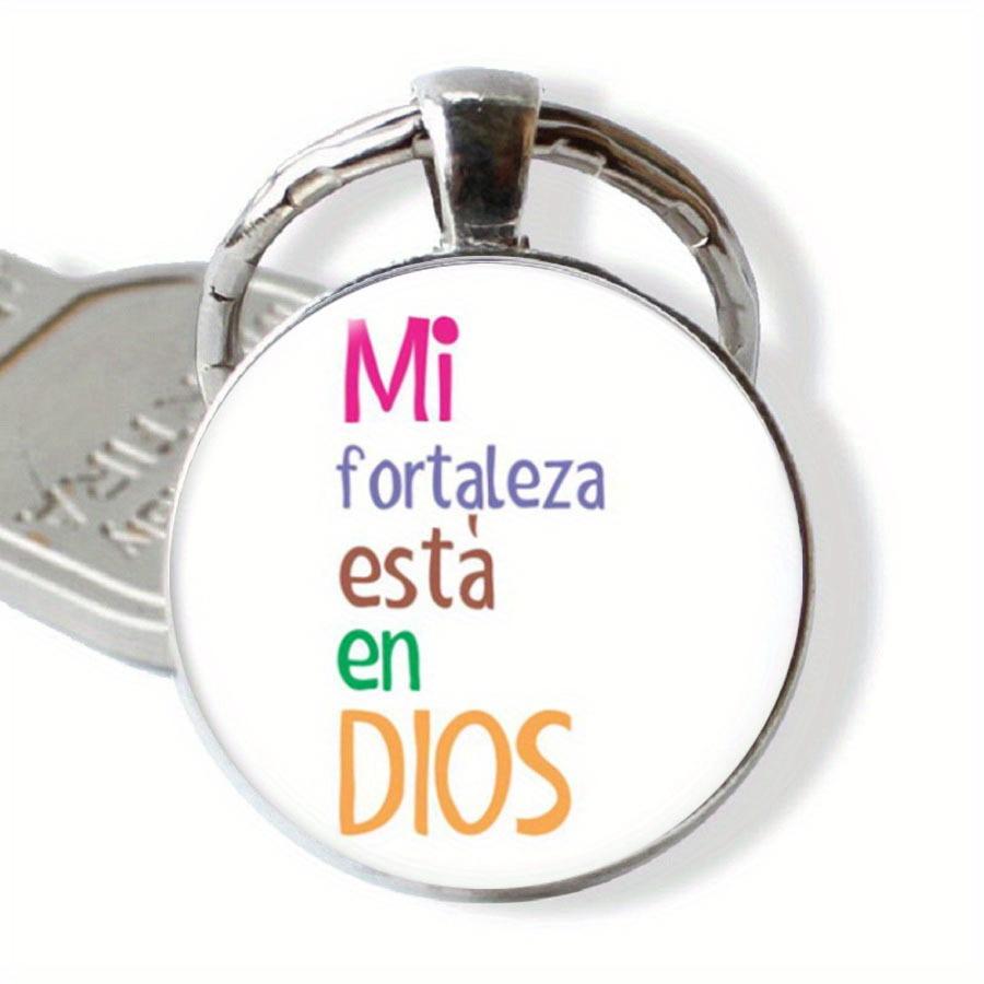 JW Alphabet He Will JWORG Time Gemstone Keychain JW Keyring Jesus Keychain