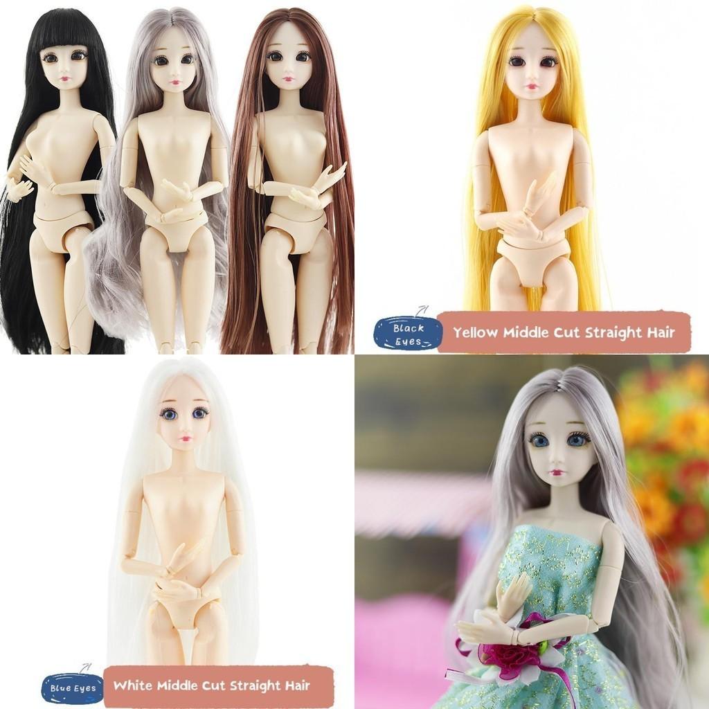 Bjd Fashion Doll 20 Joints Diy Makeup Princess Girl Toy Gift For Girls 3d Eyes