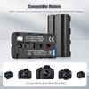Camera NP-F550/F570 Battery & Charger Kit with 2-slot Battery Charger + 2pcs NP-F550/F570 Batteries