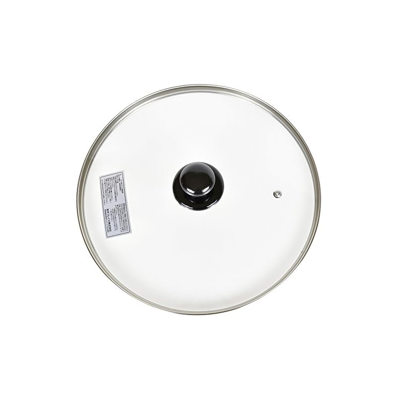 Wahei Freiz Glass Lid for Frying Pan/Pot Precious 28cm Fully Tempered Glass with Steam Vent PR-8575