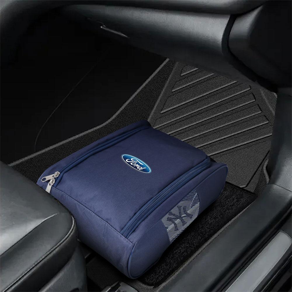 Car Logo Sneaker Storage Bag Travel Outing Shoe Storage Tool For Ford Focus mk2 mk3 Fiesta mk7 Ranger Mondeo mk4 S-MAX Kuga ST AQ5