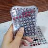 25Pcs 1750 Stickers MINI Cute emoji Cube Transparent Stickers PET DIY Scrapbooking Decor Sticker Phone Decal Journaling