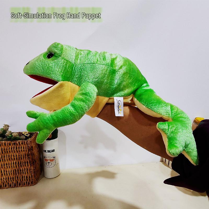 Cartoon Animal Hand Puppet Plush Doll for Kids' Interactive Play