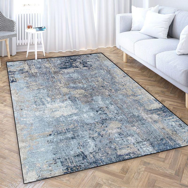 Modern Ink Wash Carpets Living Room Abstract Aesthetics Bedroom Decoration Non-slip Large Area Rugs Office Entrance Floor Mats