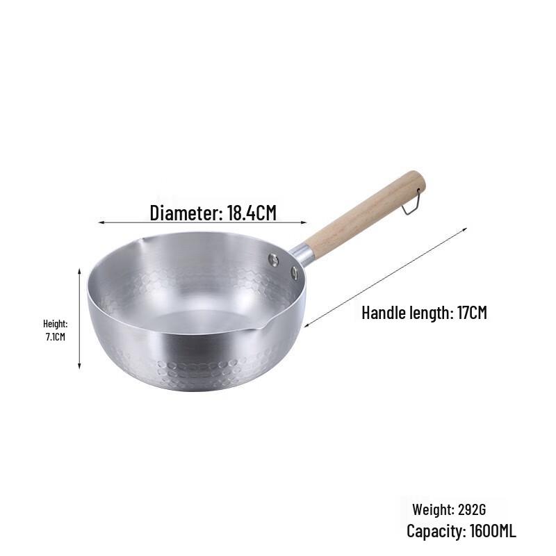 Lilang Wooden Handle Aluminum Water Ladle