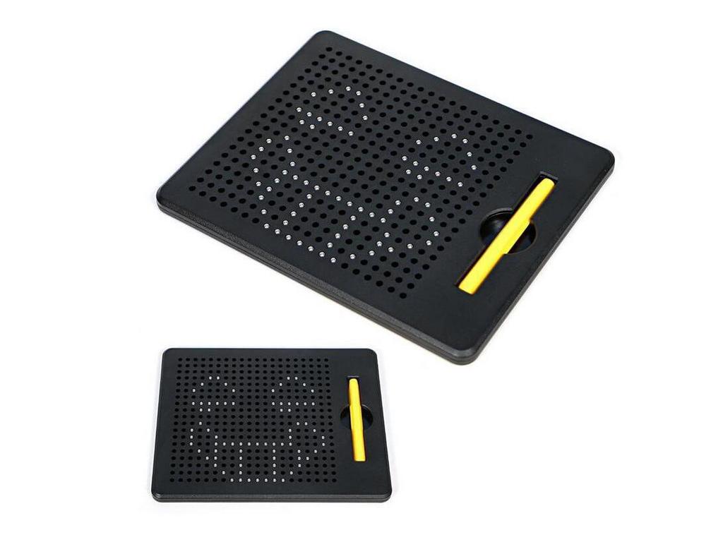 Children's Magnetic Drawing Board with 380 Steel Balls and Magnetic Beads