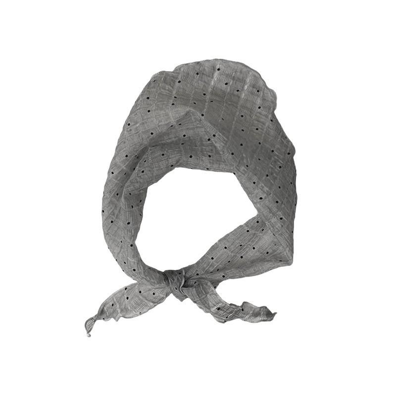 Headscarf summer women's pastoral new summer thin breathable sunscreen neck protection scarf triangle scarf scarf women's waist silk scarf