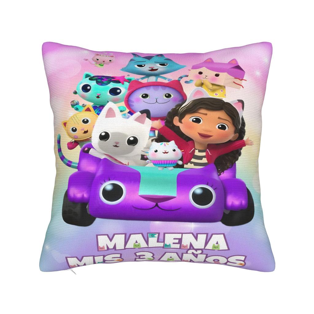 Y2K Sofa G-Gabbys dollhouses cartoonDecoration Pillowcases Merch Pillow Covers Square Multiple Sizes