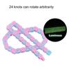 5Pcs/Set Track Toy Wacky Flexibility Changing Foldable Good Forms Snap Click Fidget Sensory