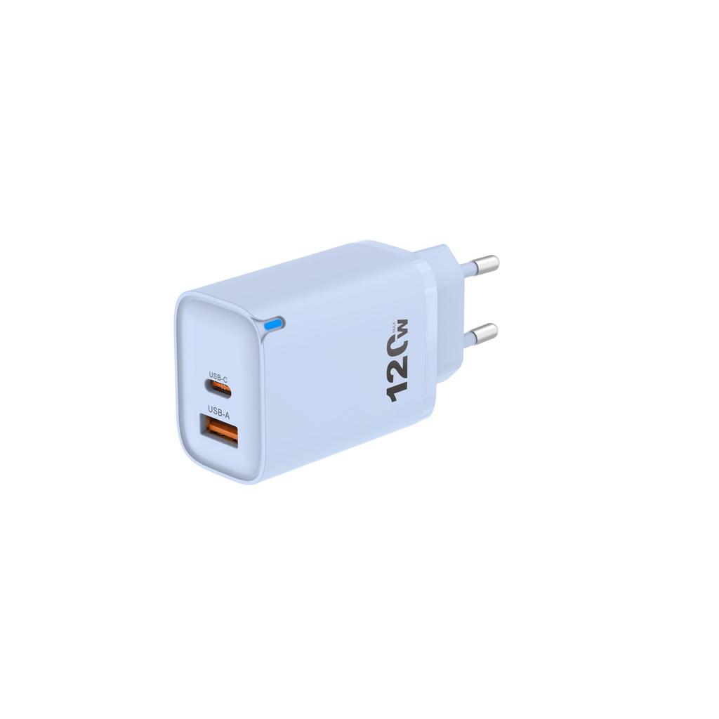 Macaron A+C PD20W Fast Charger with UK/US/EU Plugs