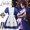 Madness Returns Alice Cosplay Costume Girl Game Dress Party Outfit Halloween