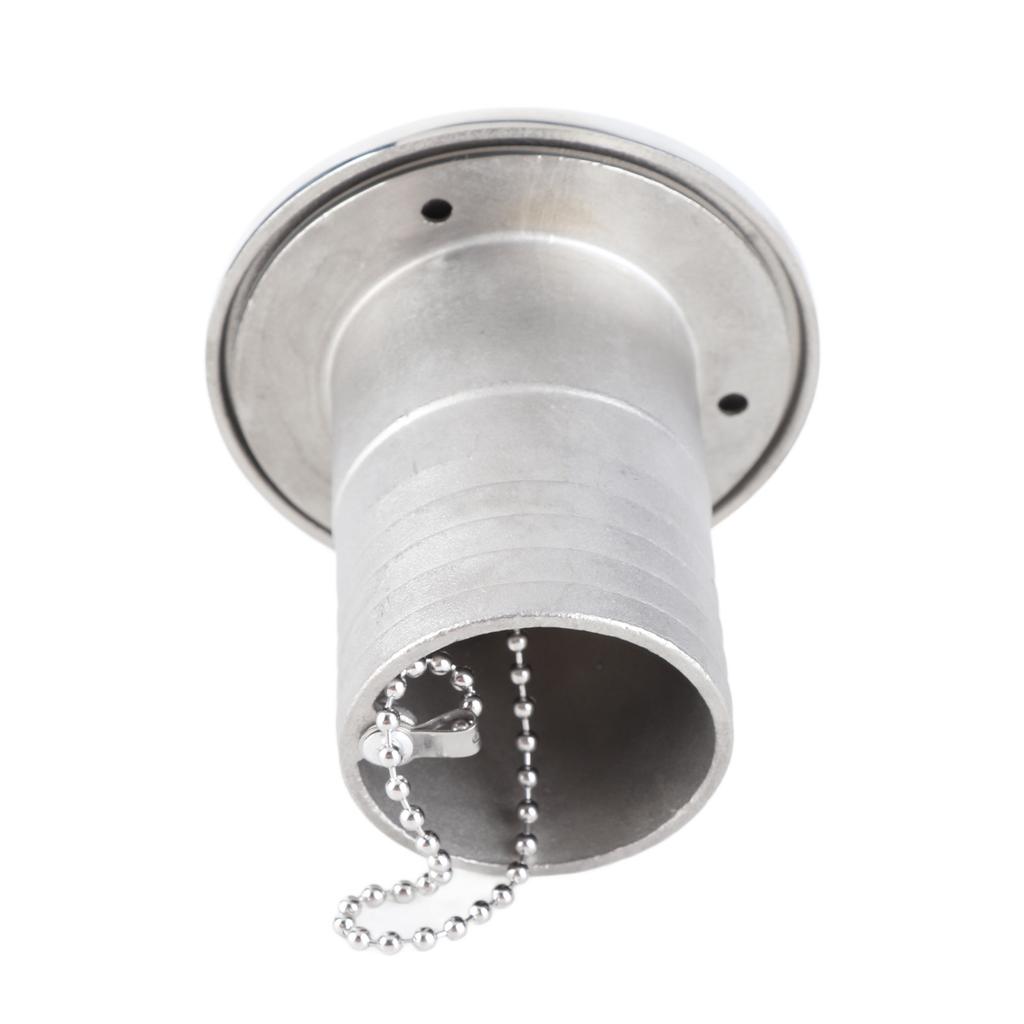 Palivová nálevka na palubu pro naftu pro lodě s víčkem 50 mm nerezová ocel 316 plnění paliva pro jachty karavany obytné vozy