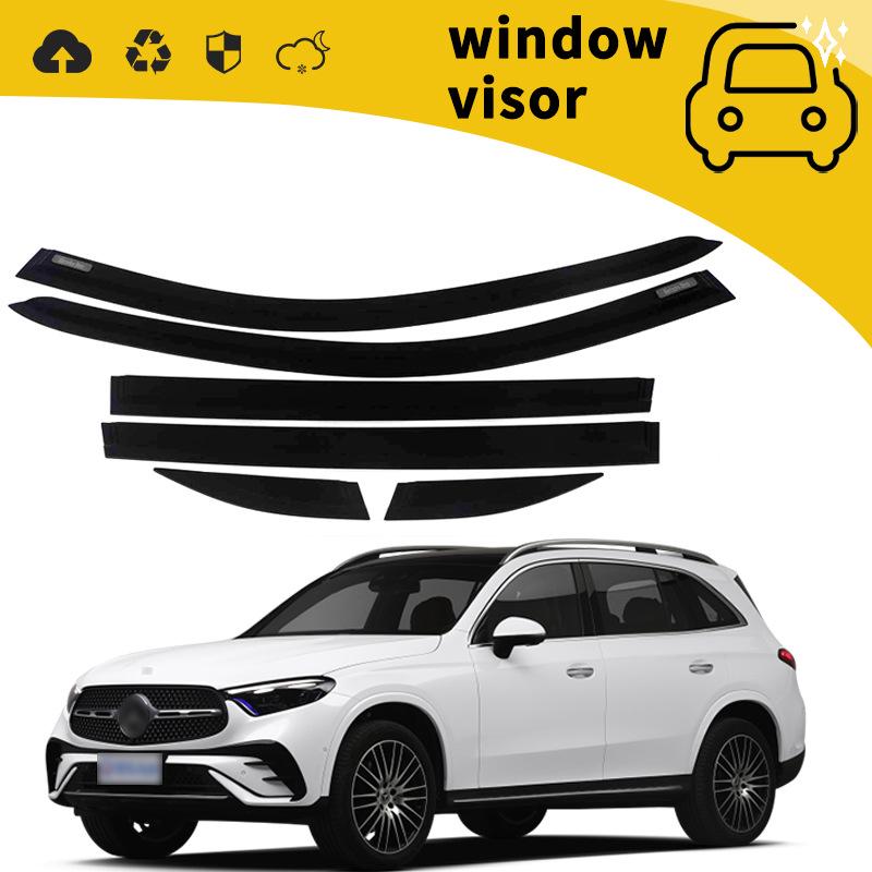 Rain Guards for Mercedes-Benz 2015-2023 GLA, GLB, GLC, GLE, GLS Models