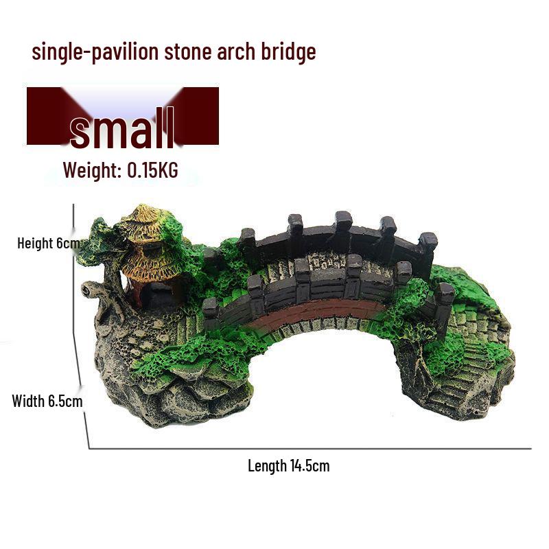 

Украшение рыбного бака: Смола Мостик и Платформа для Черепахи Орнамент