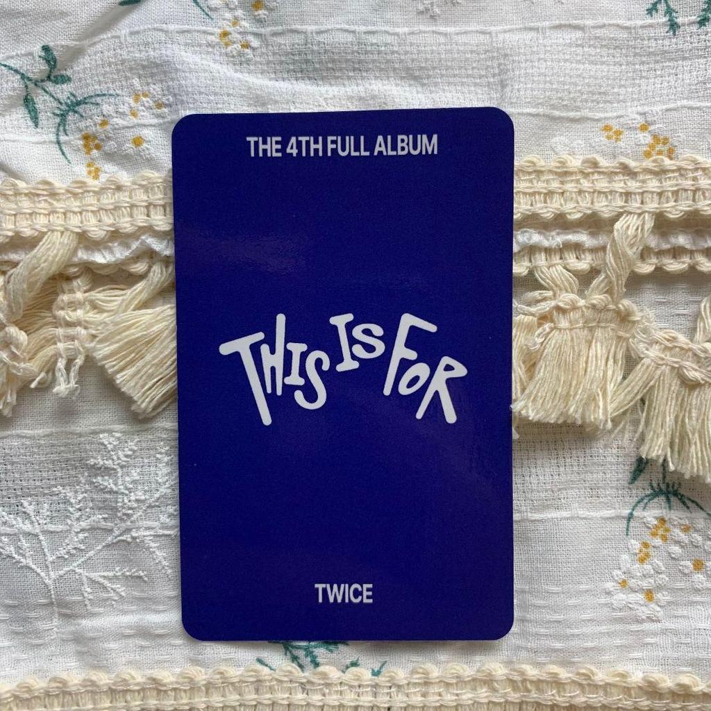 [USED] TWICE 7/13 Sanok Mina Limited THIS IS FOR Trading Card