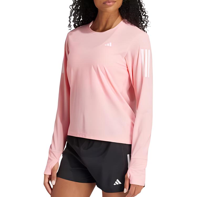 Adidas Free Shipping With AdiClub Own The Run Long Sleeve Tee IV5412