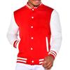 Herren Vielseitige Fleece Baseballjacke - Frühling/Herbst/Winter Freizeitkleidung