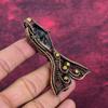 Picasso Jasper Gemstone Pendant Handmade Copper Wire Wrapped Jewelry Fish Pendant