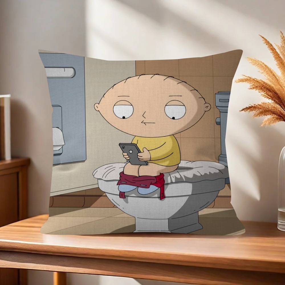 Anime FFamily movie GGuy Pillow Gift Home Office Decoration Pillow Bedroom Sofa Car Cushion CoverPillow Case