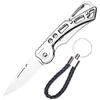 Kitchen Folding Fruit Knife, Shiny Stainless Steel Peeling Knife, Anti Slip Handle, Practical Keychain, Kitchen Accessories