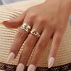 Trendy New Bohemian Women's Rings Set Vintage Antique Laides Retro Fingers Accessories anillos mujer Retro bague femme