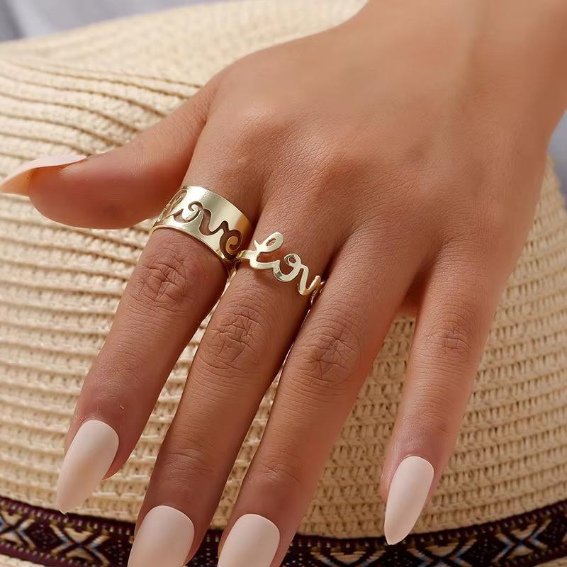 Trendy New Bohemian Women's Rings Set Vintage Antique Laides Retro Fingers Accessories anillos mujer Retro bague femme