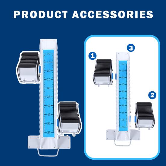 Sports Starting Blocks Blocks, 6 Angle Adjustable Track Field Aluminum Alloy Athletics Training Aid Portable Device for Sprinting Plastic Runway