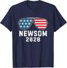 Gavin Newsom 2028 for President Election Campaign Newsom 48 Unisex T-Shirt