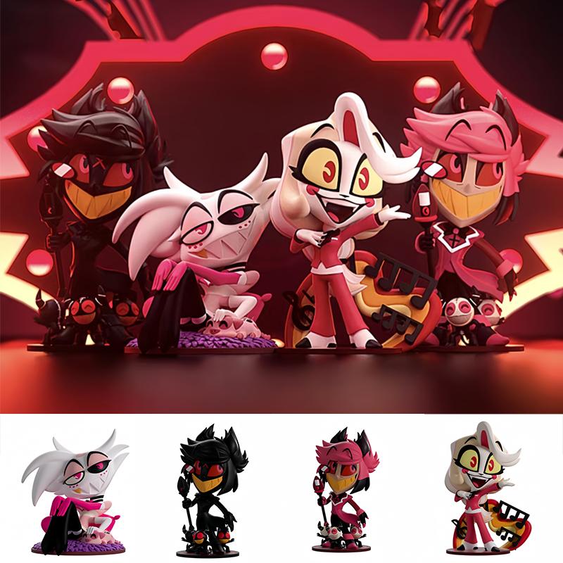 Latest Popular 13.4Cm Pvc Youtooz Hazbin Hotel Game Action Figurine Collectible Model Trendy Desktop Ornaments Garage Kit Doll Toys Gifts