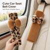 Soft Fluffy Car Seat Belt Shoulder Pads Durable Car Seat Belt Cover  Seat Belt Accessories