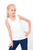 Girls’ Ribbed Cotton Tank Top – Soft & Breathable Undershirt for Everyday Comfort, Summer, 6072-008-2 HC