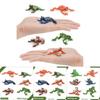 Miniature Frog Animal Model Pvc Desktop Decor For Kids Learning And Collecting