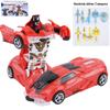 Children's Deformation Toy Car - One-Key Inertia Impact Puzzle Vehicle