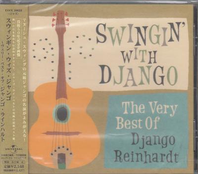 CD DJANGO REINHARDT - Swingin' With Django UCCU1023 Universal 2003 Japan ObiJazz Used