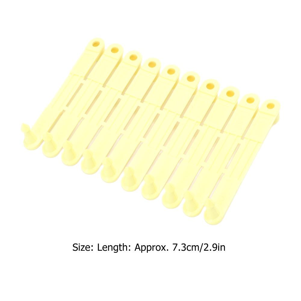 100Pcs Durable Livestock Ear Tags Yellow Animal Ear Tags Perfect Ear Tags Pig