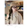 Black Beret Female Spring Autumn Painter Hat Female Small Octagonal Hat Big Headcircumference