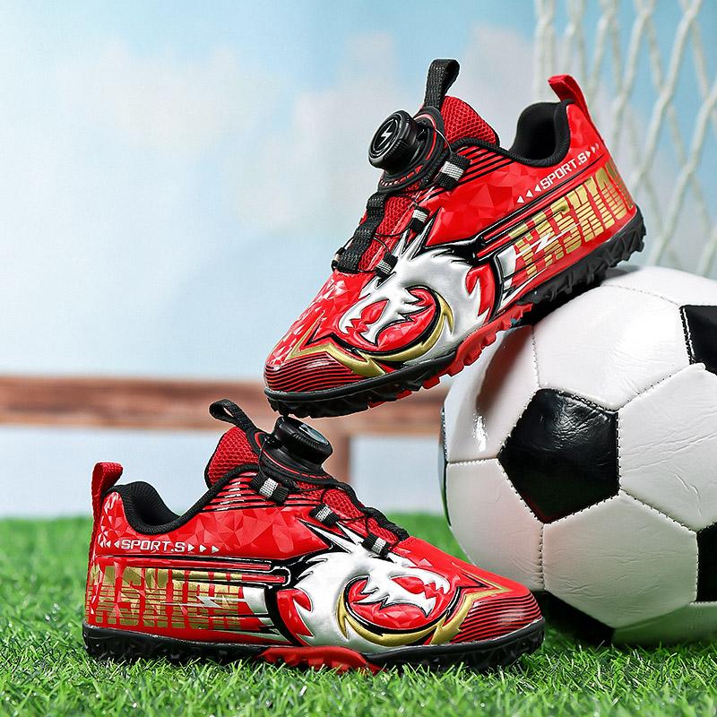 New Football Boots Ultralight TF Sneakers Soccer Shoes Non-Slip Boys Girls Professional Match Comfortable Sports Shoes Unisex