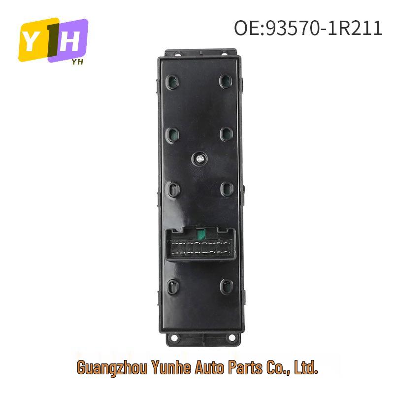 Power Window Switch 93570-1R211 for 2015-2017 Hyundai Accent Models.