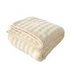 Thick Class A Rabbit Velvet Blanket – Multifunctional Solid Color Sofa Throw & Office Nap Blanket Gift