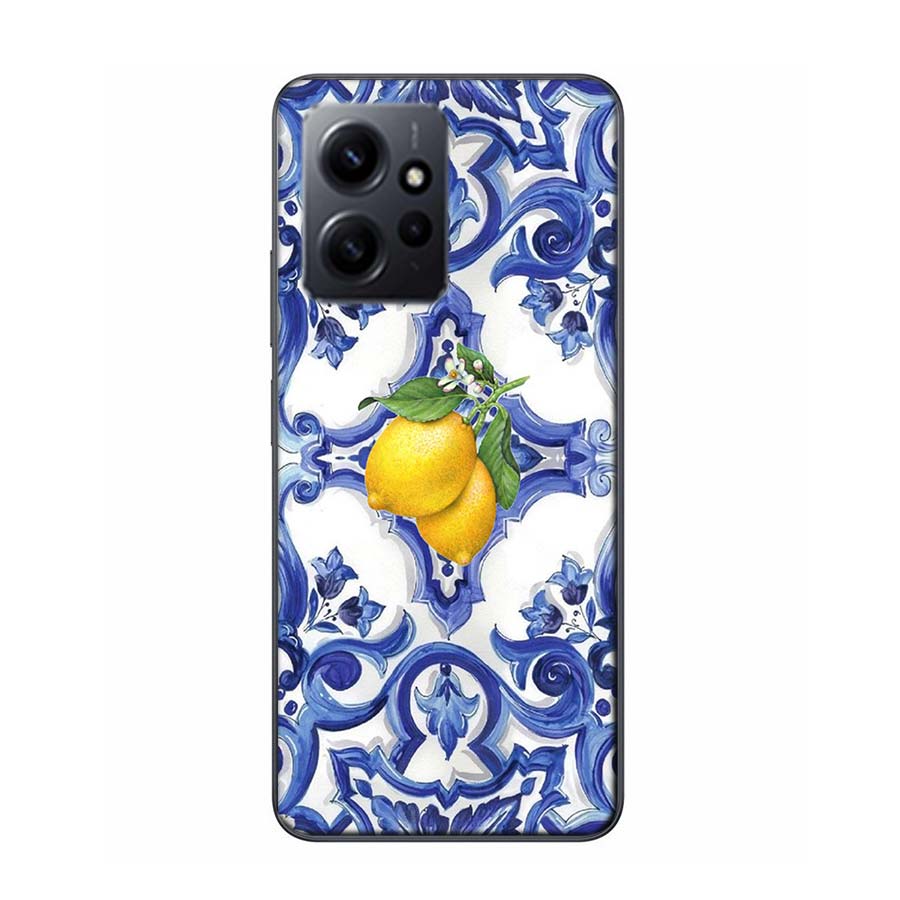 

Mediterranean Lemon Phone Case For Redmi Note 14 15 Pro 5G 13 12 Pro Plus 11 11T 11E 11S 10 Pro 10S 9 9S Cover Cell Clear TPU Ca Redmi Note 10(10S)4G
