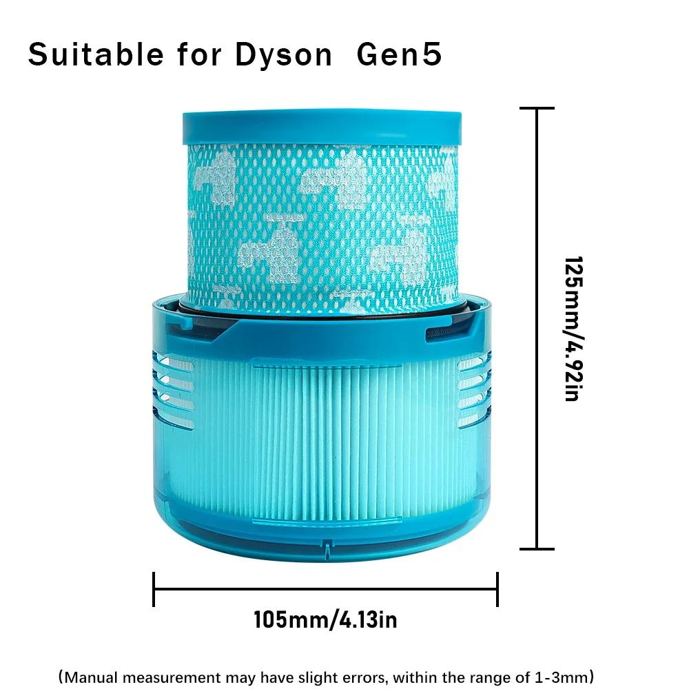 For Dyson Vacuum Cleaner Accessories HEPA Filter Brush Head For Dyson V6 V7 V8 V10 V11 V12 V15 DC Series Wand Handle Roller Dsting Brush